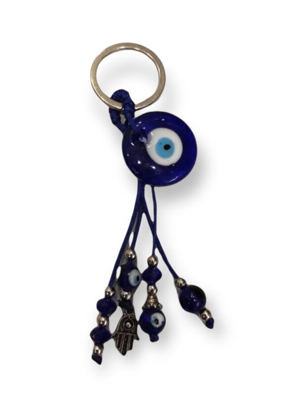 Dark Blue Eye Keychain