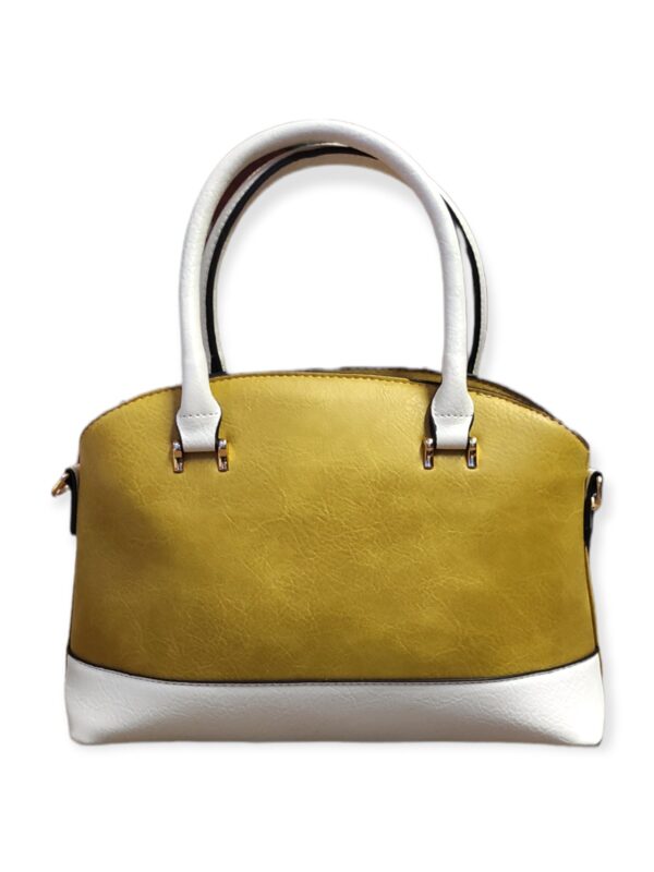 Women's Yellow Leather Bag
